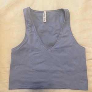 Athleta Aurora Crop Top size medium purple